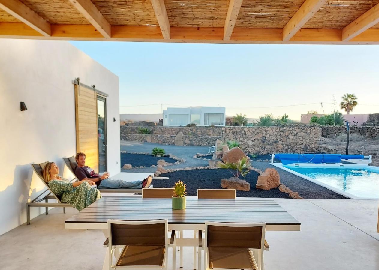 Villa Tabaiba En Lajares Con Piscina 외부 사진