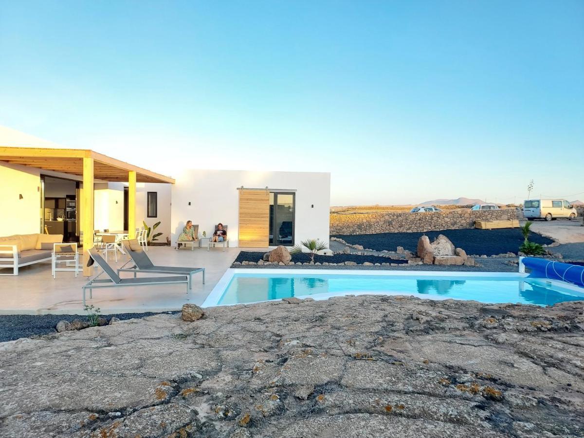 Villa Tabaiba En Lajares Con Piscina 외부 사진