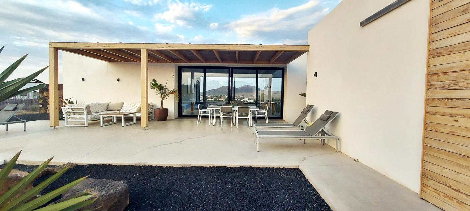 Villa Tabaiba En Lajares Con Piscina 외부 사진