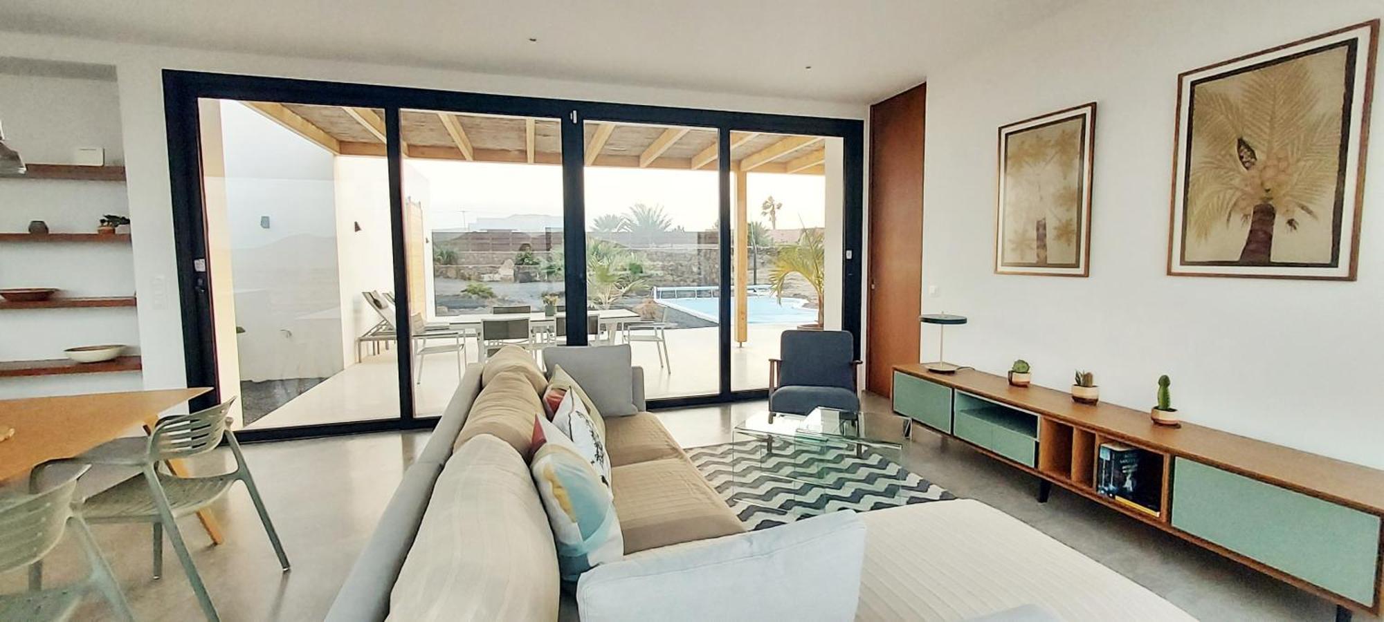 Villa Tabaiba En Lajares Con Piscina 외부 사진