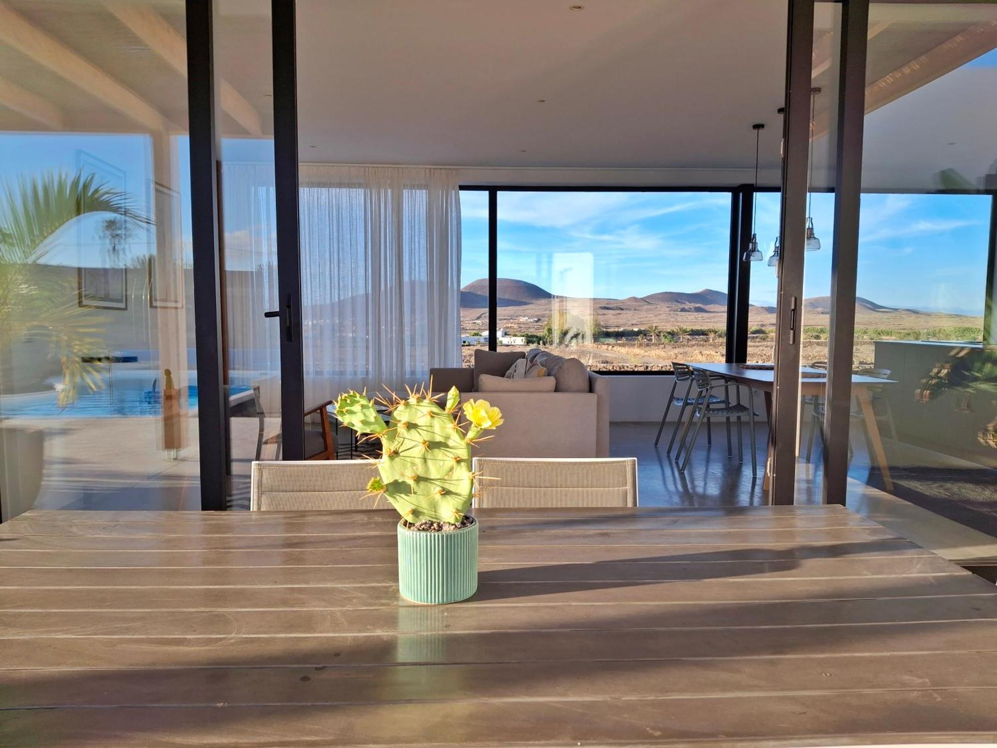 Villa Tabaiba En Lajares Con Piscina 외부 사진